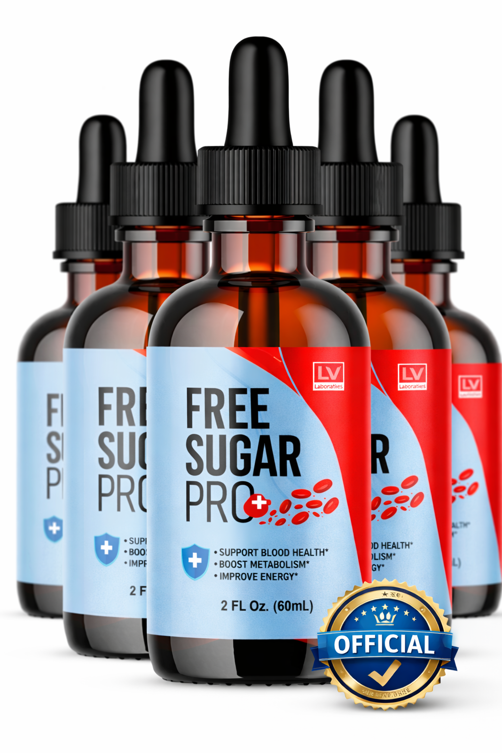 Free Sugar Pro Official Bottles